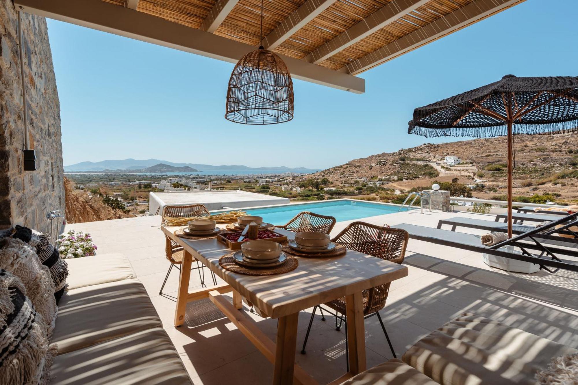 Pleiades Villas Naxos Agkidia Oda fotoğraf